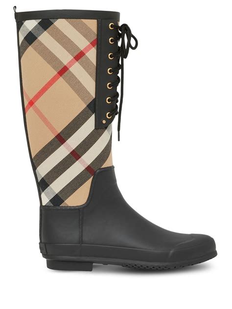 burberry tall rain boots|burberry rain boots on sale.